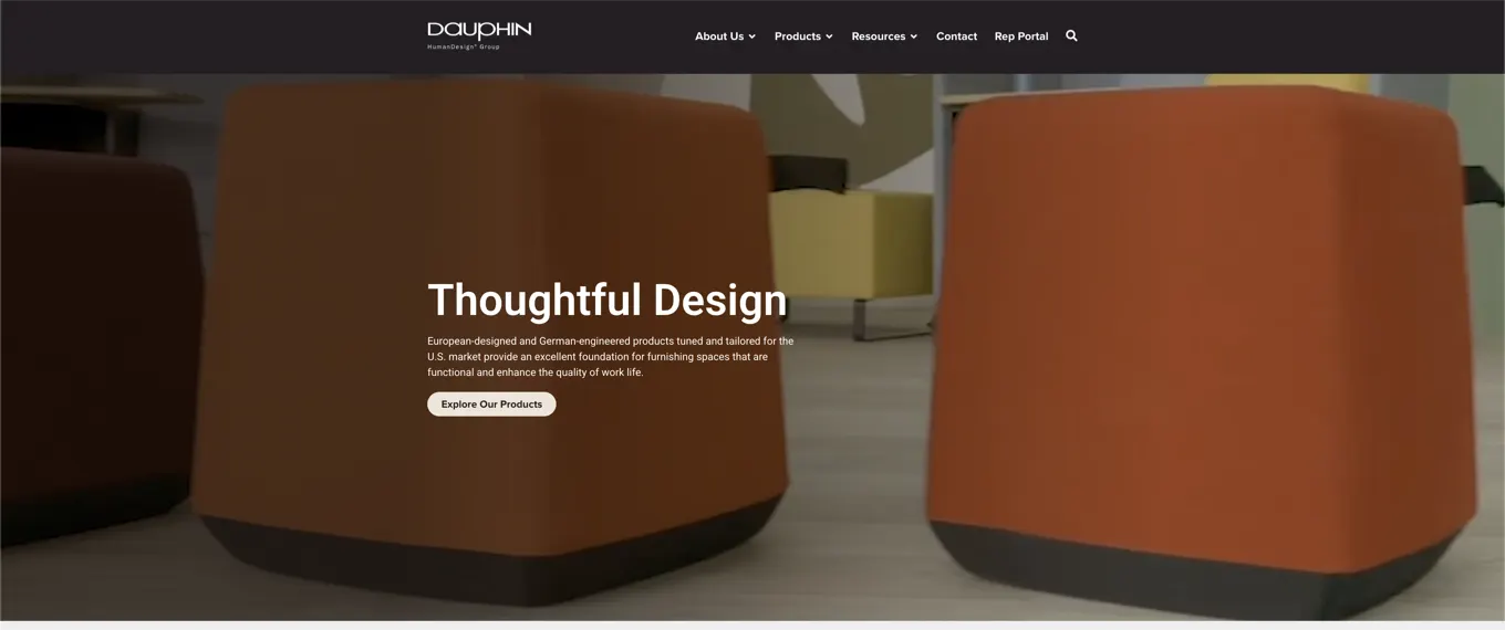 Dauphin North America homepage